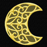 Lacy Moons  Machine Embroidery Designs