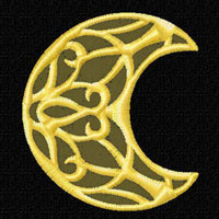 Lacy Moons  Machine Embroidery Designs