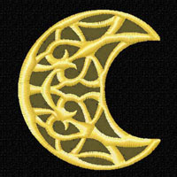 Lacy Moons  Machine Embroidery Designs