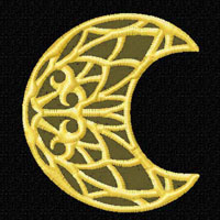 Lacy Moons  Machine Embroidery Designs