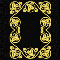 Flower Ornament Machine Embroidery design