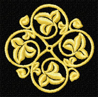 Elegant Ornaments 10 Machine Embroidery Designs Set