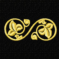 Flower Ornament Machine Embroidery design