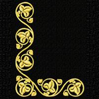 Flower Ornament Machine Embroidery design