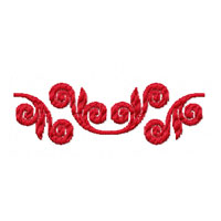 Flower Ornament Machine Embroidery design