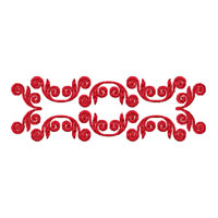 Flower Ornament Machine Embroidery design