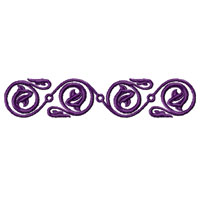 Flower Ornament Machine Embroidery design