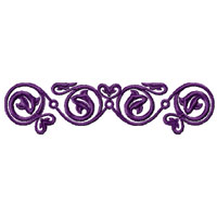 Flower Ornament Machine Embroidery design