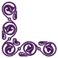 Flower Ornament Machine Embroidery design