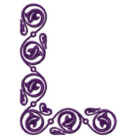 Flower Ornament Machine Embroidery design
