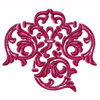 Flower Ornament Machine Embroidery design