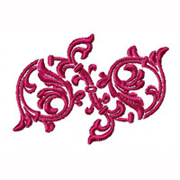 Flower Ornament Machine Embroidery design