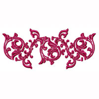 Flower Ornament Machine Embroidery design