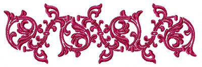 Flower Ornament Machine Embroidery design