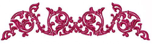 Flower Ornament Machine Embroidery design