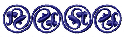 Flower Ornament Machine Embroidery design