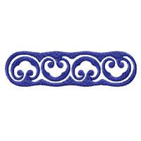 Flower Ornament Machine Embroidery design