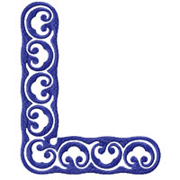 Flower Ornament Machine Embroidery design