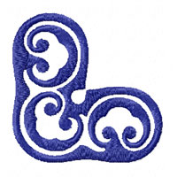 Flower Ornament Machine Embroidery design