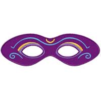 Purim Shpiel Masks Machine Embroidery Design