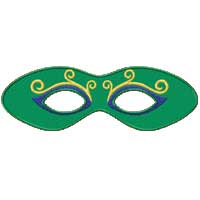 Purim Shpiel Masks Machine Embroidery Design
