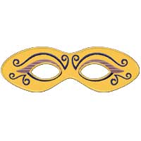 Purim Shpiel Masks Machine Embroidery Design