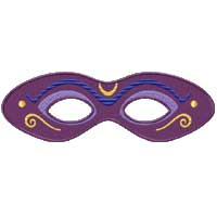 Purim Shpiel Masks Machine Embroidery Design