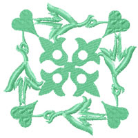Square Quilt Blocks Machine Embroidery Designs