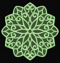 Snowflake Machine Embroidery design