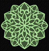 Snowflake Machine Embroidery design