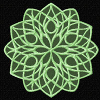 Snowflake Machine Embroidery design
