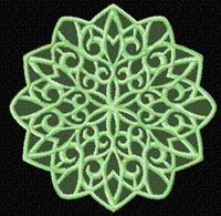 Snowflake Machine Embroidery design