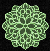 Snowflake Machine Embroidery design