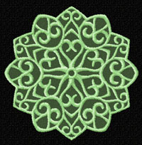 Snowflake Machine Embroidery design