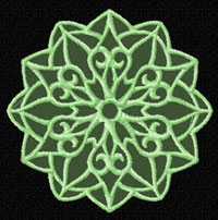 Snowflake Machine Embroidery design