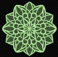 Snowflake Machine Embroidery design