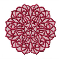 Lacy Snowflakes  Machine Embroidery Designs