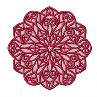 Lacy Snowflakes  Machine Embroidery Designs