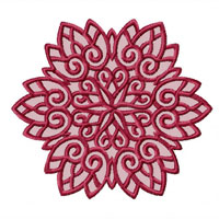 Lacy Snowflakes  Machine Embroidery Designs