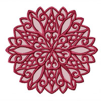 Lacy Snowflakes  Machine Embroidery Designs