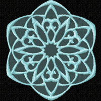 Snowflake Machine Embroidery design