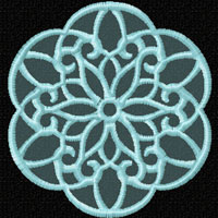 Snowflake Machine Embroidery design