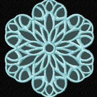 Snowflake Machine Embroidery design