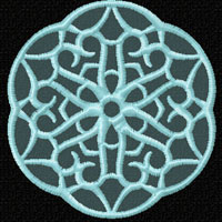 Snowflake Machine Embroidery design