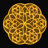 Lacy Flowers  Machine Embroidery Designs