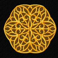Lacy Flowers  Machine Embroidery Designs
