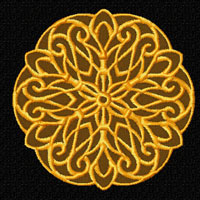 Lacy Flowers  Machine Embroidery Designs