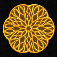 Lacy Flowers  Machine Embroidery Designs