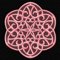 Lacy Snowflake Machine Embroidery Designs