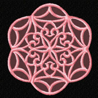 Lacy Snowflake Machine Embroidery Designs
